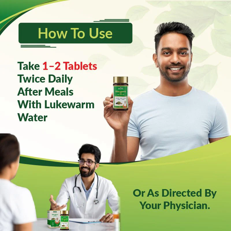 Maha Granthi Vati Tablets | Ayurvedic Support for Gland Swelling, Cysts & Fibroid Wellness - Image 6