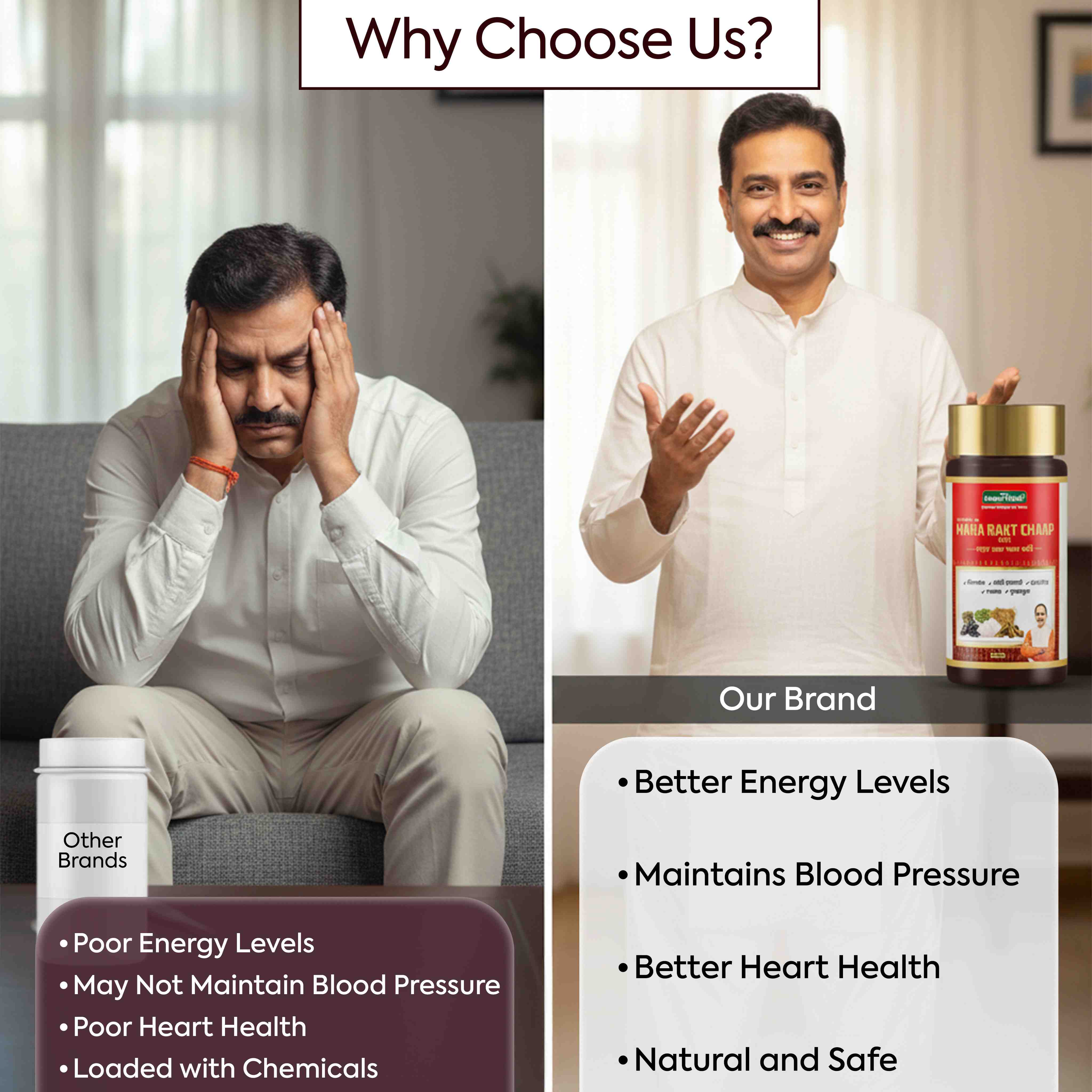 Maha Rakt Chaap Vati | Ayurvedic Support for Blood Pressure Balance & Heart Health - Image 5