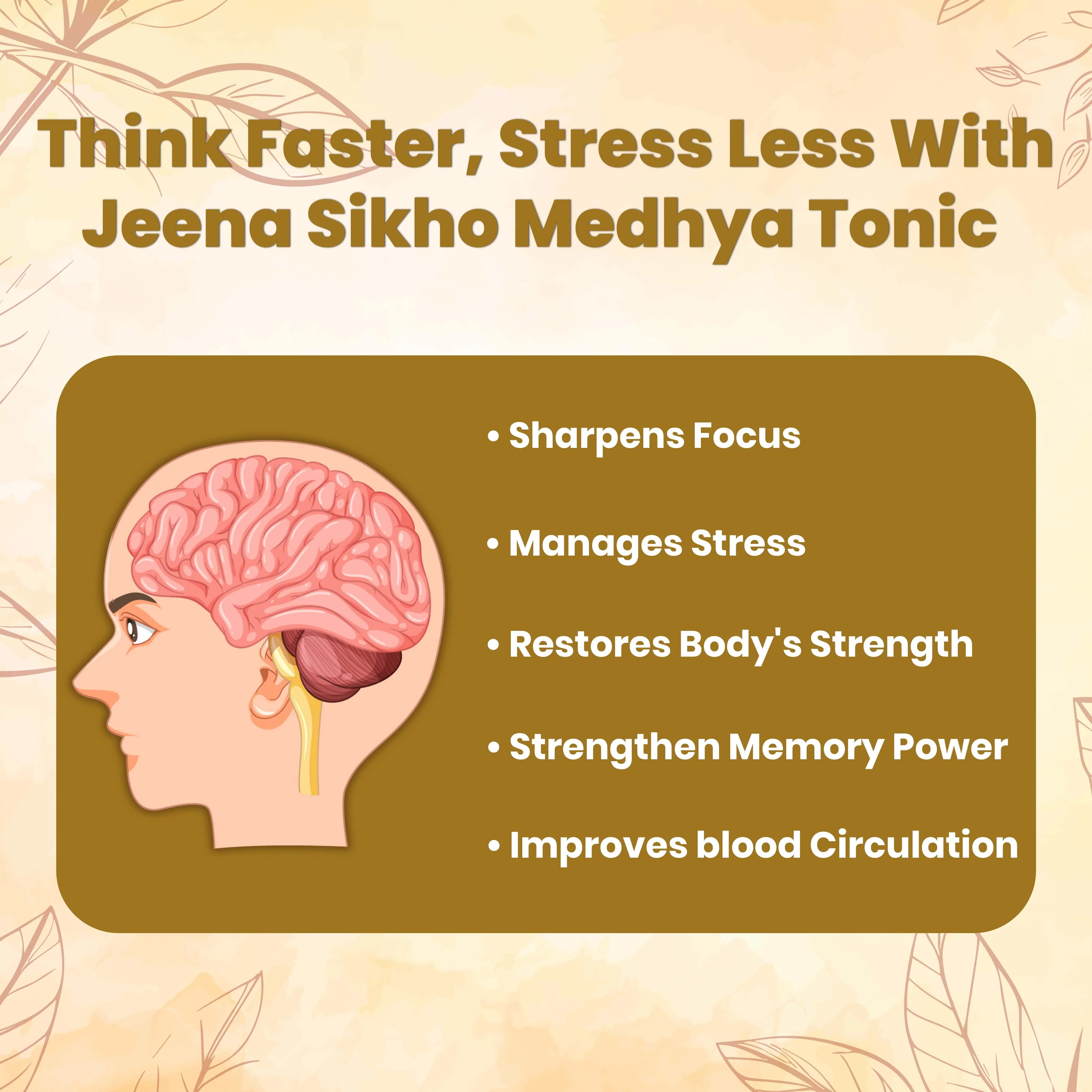 Medhya Tonic | Ayurvedic Brain Health, Memory, Focus & Sleep Support Syrup - Image 4