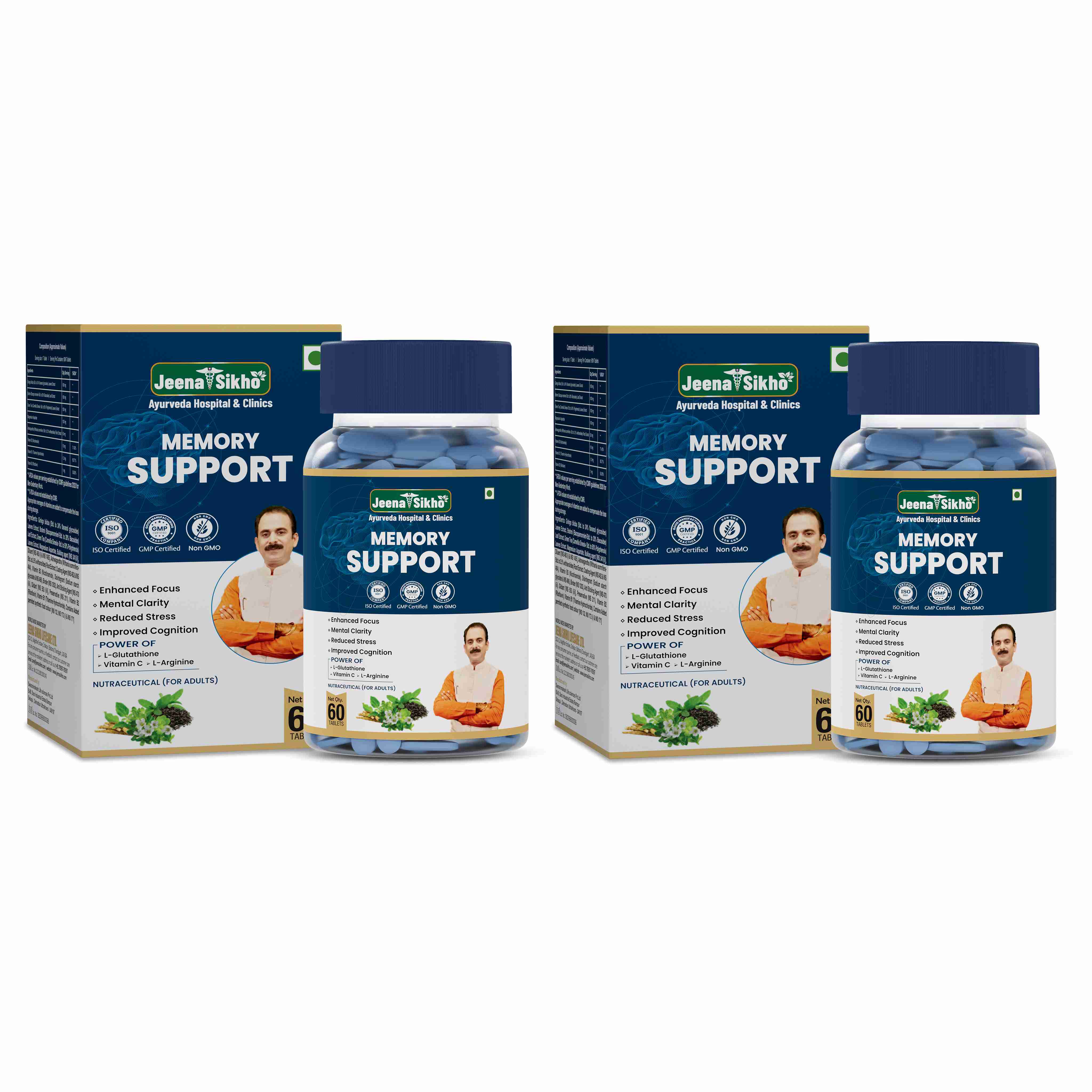 Memory Support Tablets | Improves Concentration, Brain Sharpness & Stress Support - Image 10