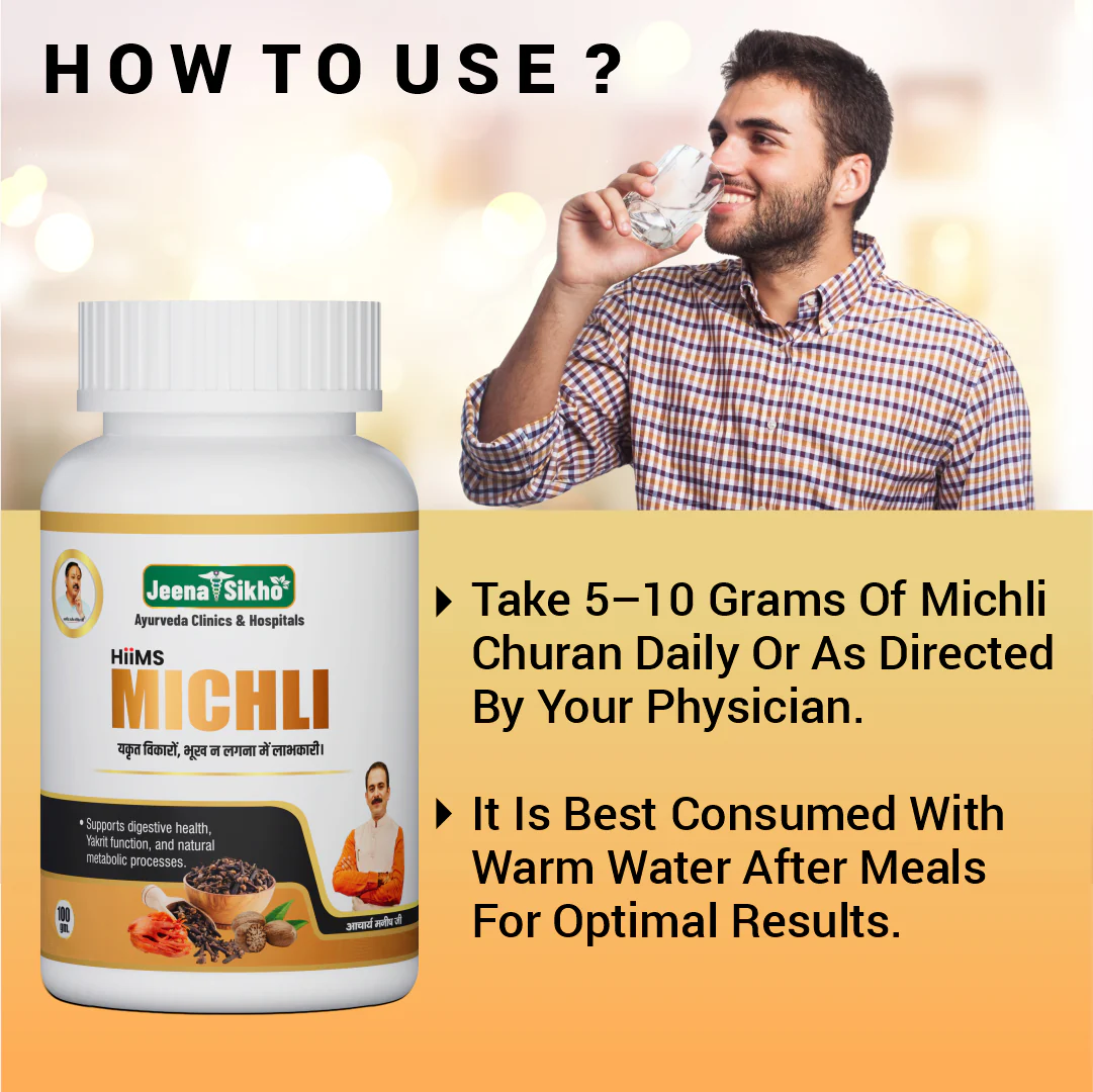 Hiims Michli Churan | Ayurvedic Liver & Digestive Health Support - Image 4