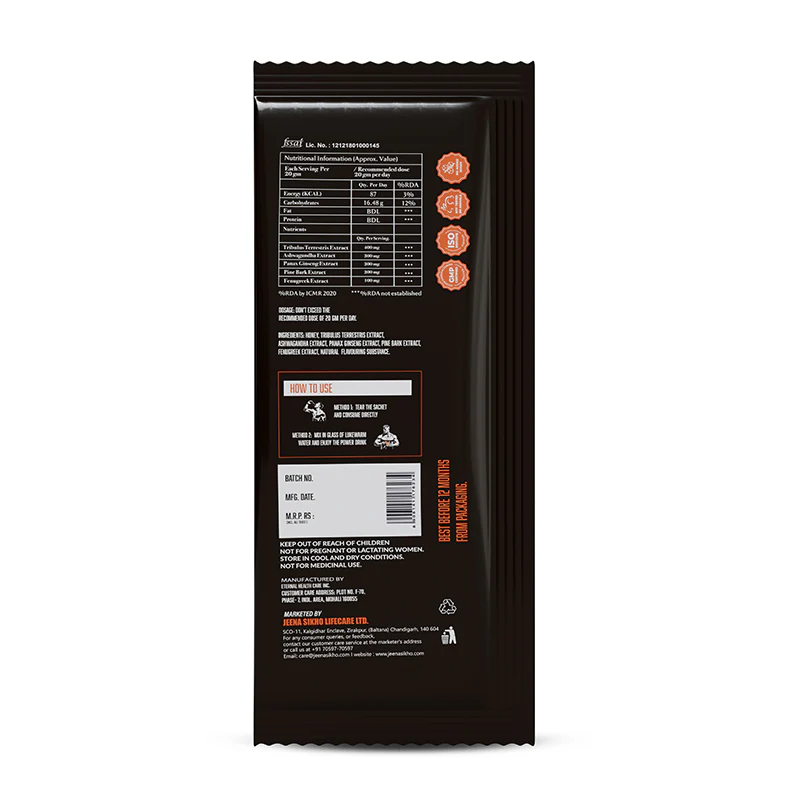Mighty Man Honey Sachets | Ayurvedic Nutraceutical for Stamina, Strength & Vitality Support - Image 8
