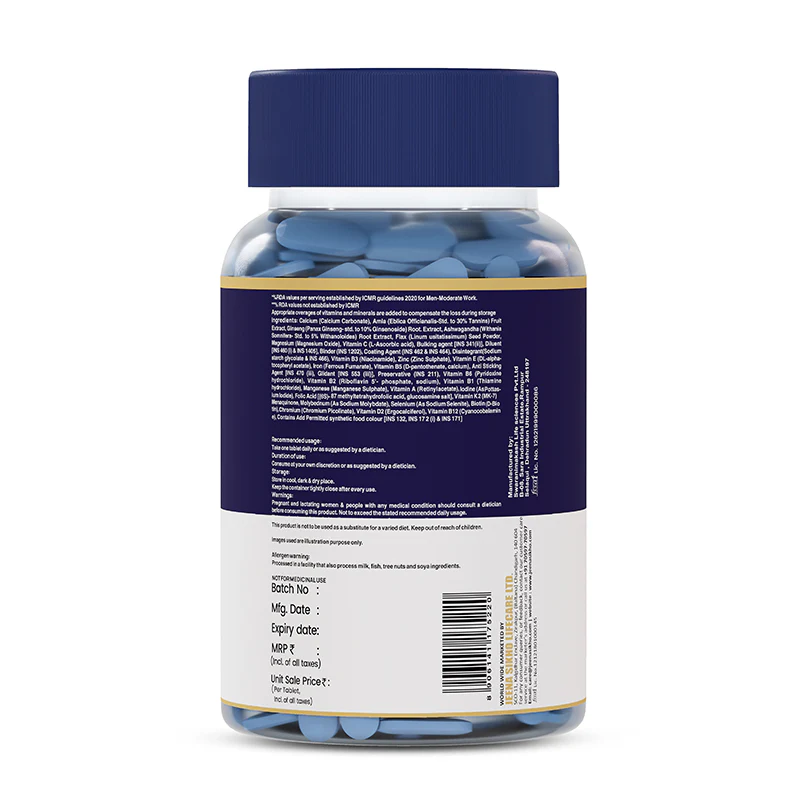 Multivitamin for Men | Daily Energy, Immunity & Muscle Support Tablets - Image 10