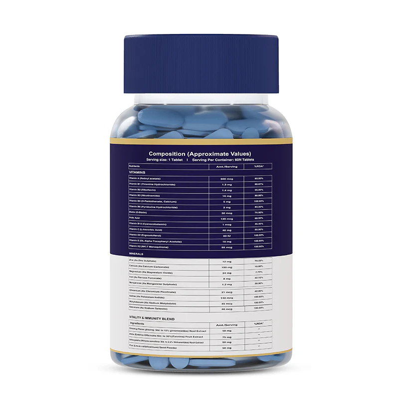 Multivitamin for Men | Daily Energy, Immunity & Muscle Support Tablets - Image 11