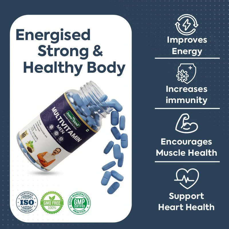 Multivitamin for Men | Daily Energy, Immunity & Muscle Support Tablets - Image 5
