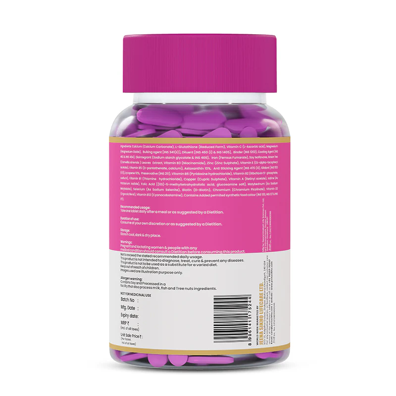 Multivitamin Women Tablets | Energy, Immunity, Bones, Hair & Skin | Nutritional Formula for Women - Image 10