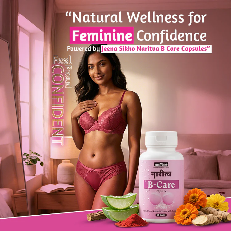Naritva B Care Capsules | Ayurvedic Breast Firming & Shape Care Capsules - Image 3