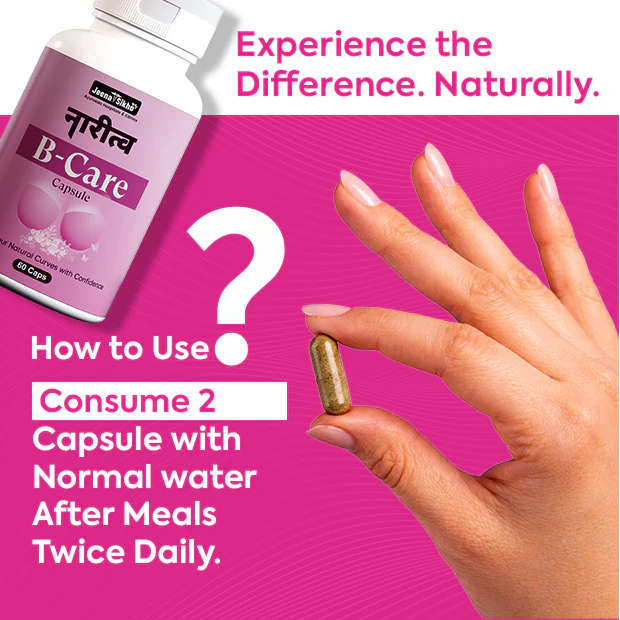 Naritva B Care Capsules | Ayurvedic Breast Firming & Shape Care Capsules - Image 9