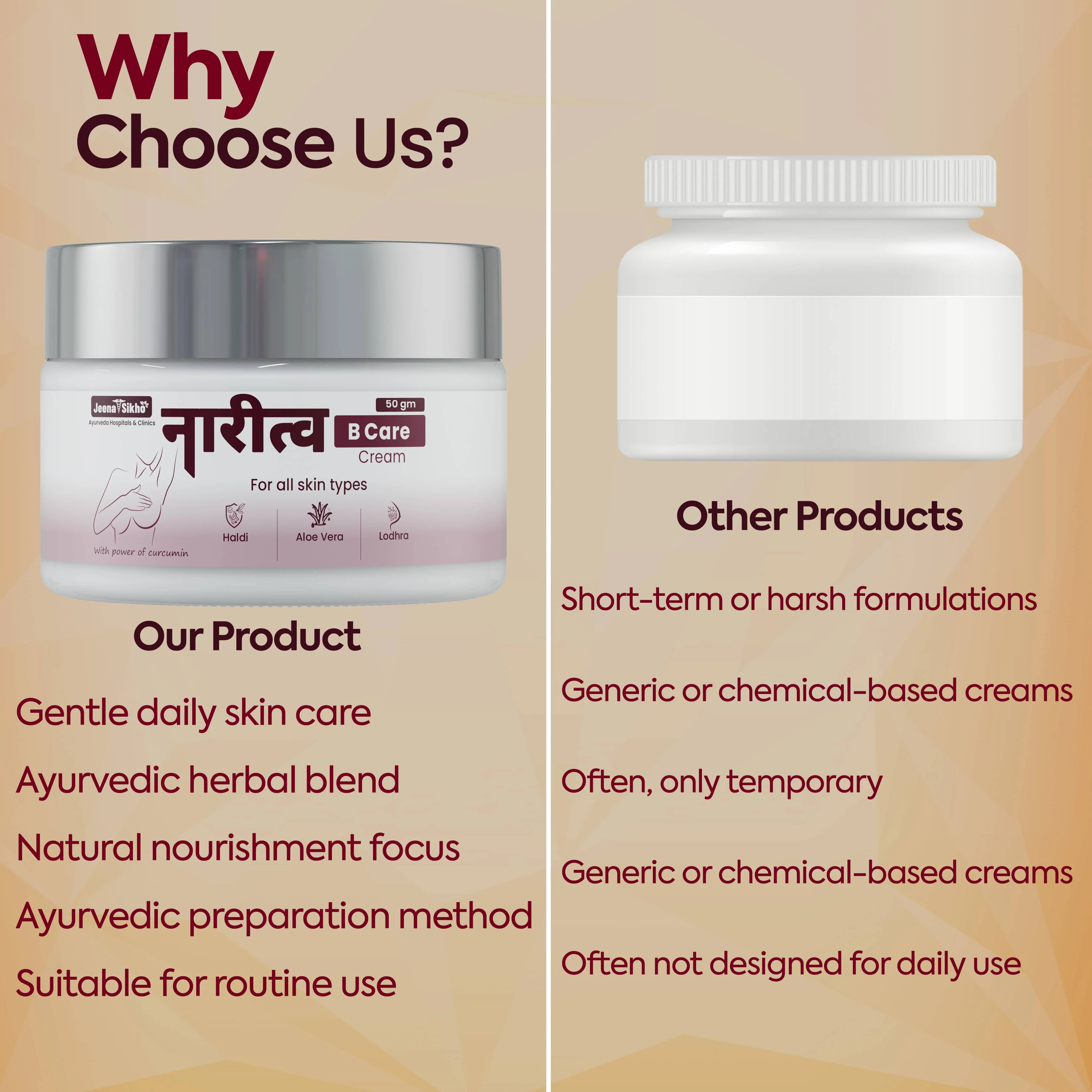 Naritva B Care Cream | Ayurvedic Breast Care, Skin Nourishment & Daily Comfort - Image 5