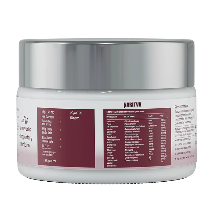 Naritva B Care Cream | Ayurvedic Breast Care, Skin Nourishment & Daily Comfort - Image 8