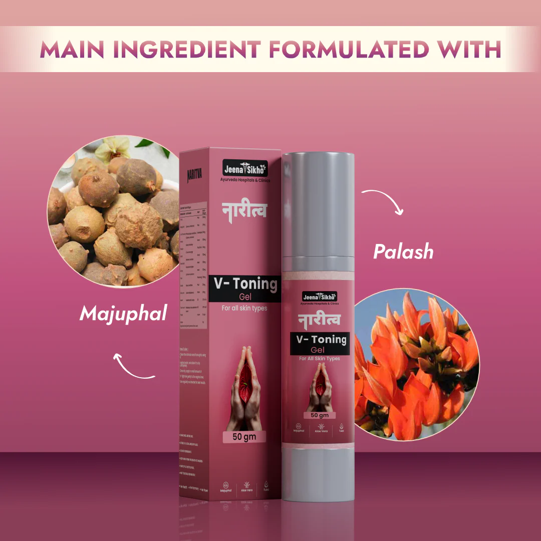 Naritva V Toning Gel | Ayurvedic Intimate Hygiene & Daily Comfort Care (External Use) - Image 4