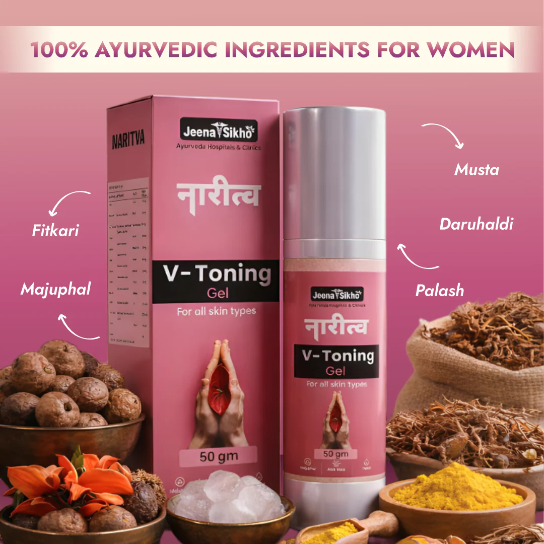 Naritva V Toning Gel | Ayurvedic Intimate Hygiene & Daily Comfort Care (External Use) - Image 5