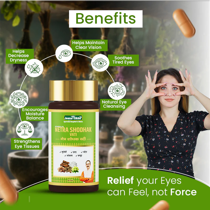Netra Shodhak Vati | Ayurvedic Support Tablets for Eye Dryness & Strain - Image 4
