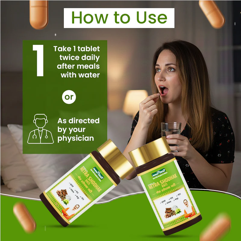 Netra Shodhak Vati | Ayurvedic Support Tablets for Eye Dryness & Strain - Image 6