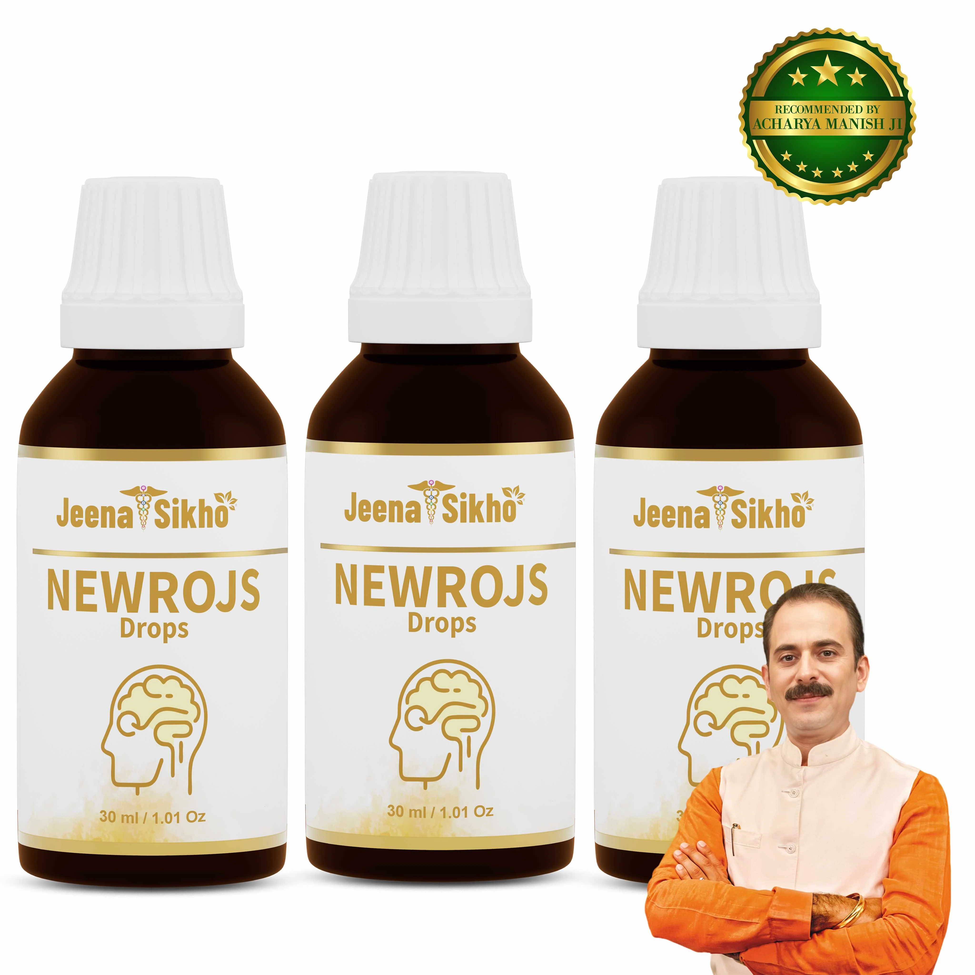 Newrojs Drops | Supports Mind, Nerve Health, Stress and Memory - Image 7