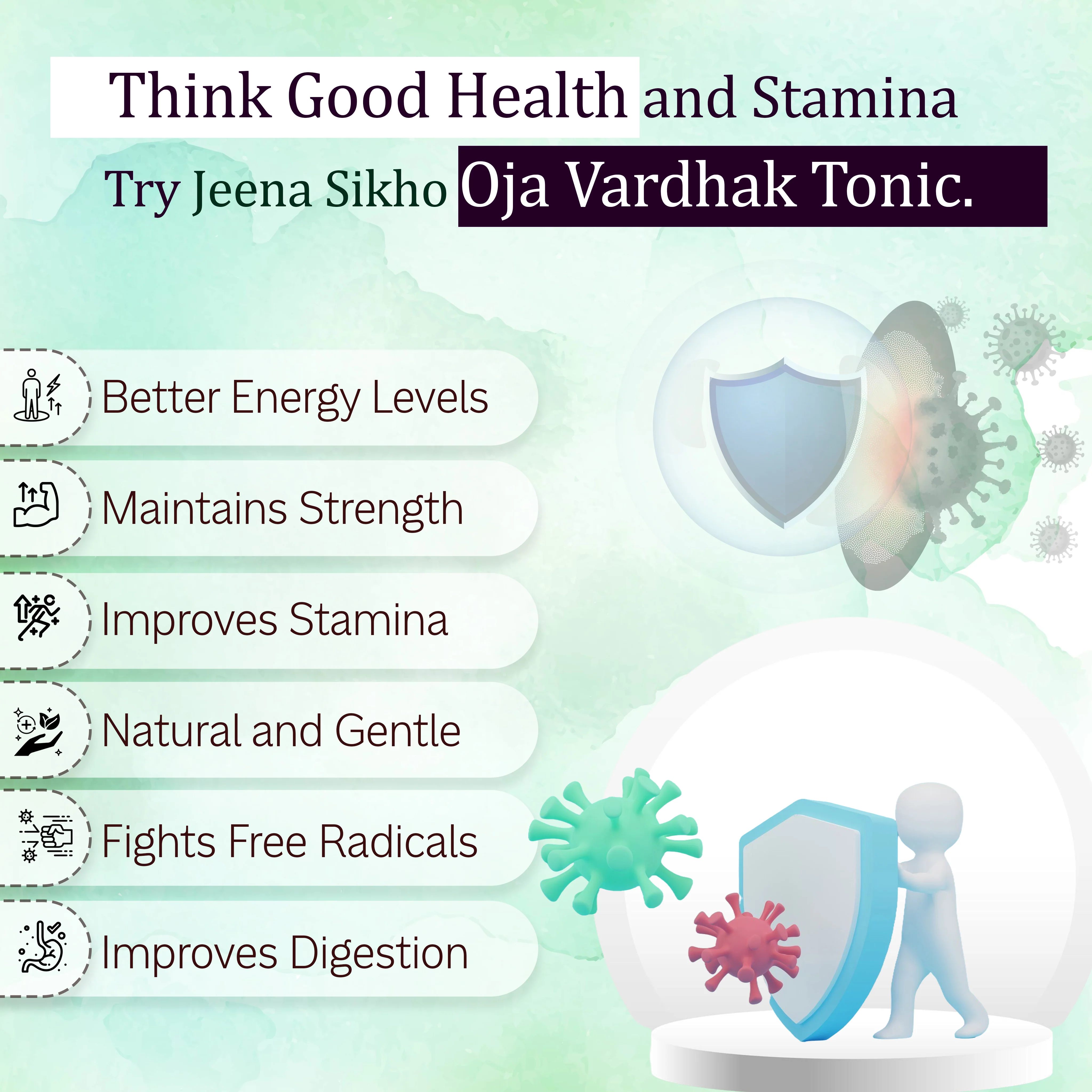 Oja Vardhak Tonic | Ayurvedic Immunity & Energy Support Syrup - Image 3