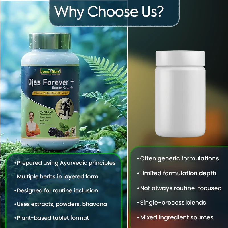Ojas Forever+ Energy Capsule | Ayurvedic Capsules for Energy, Stamina & Strength - Image 5