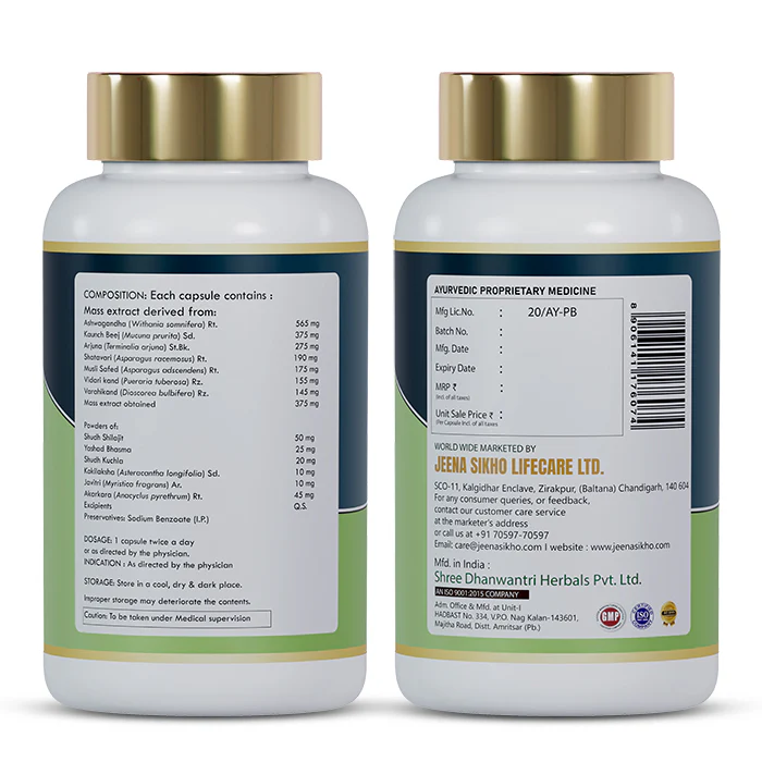 Ojas Forever+ Energy Capsule | Ayurvedic Capsules for Energy, Stamina & Strength - Image 7