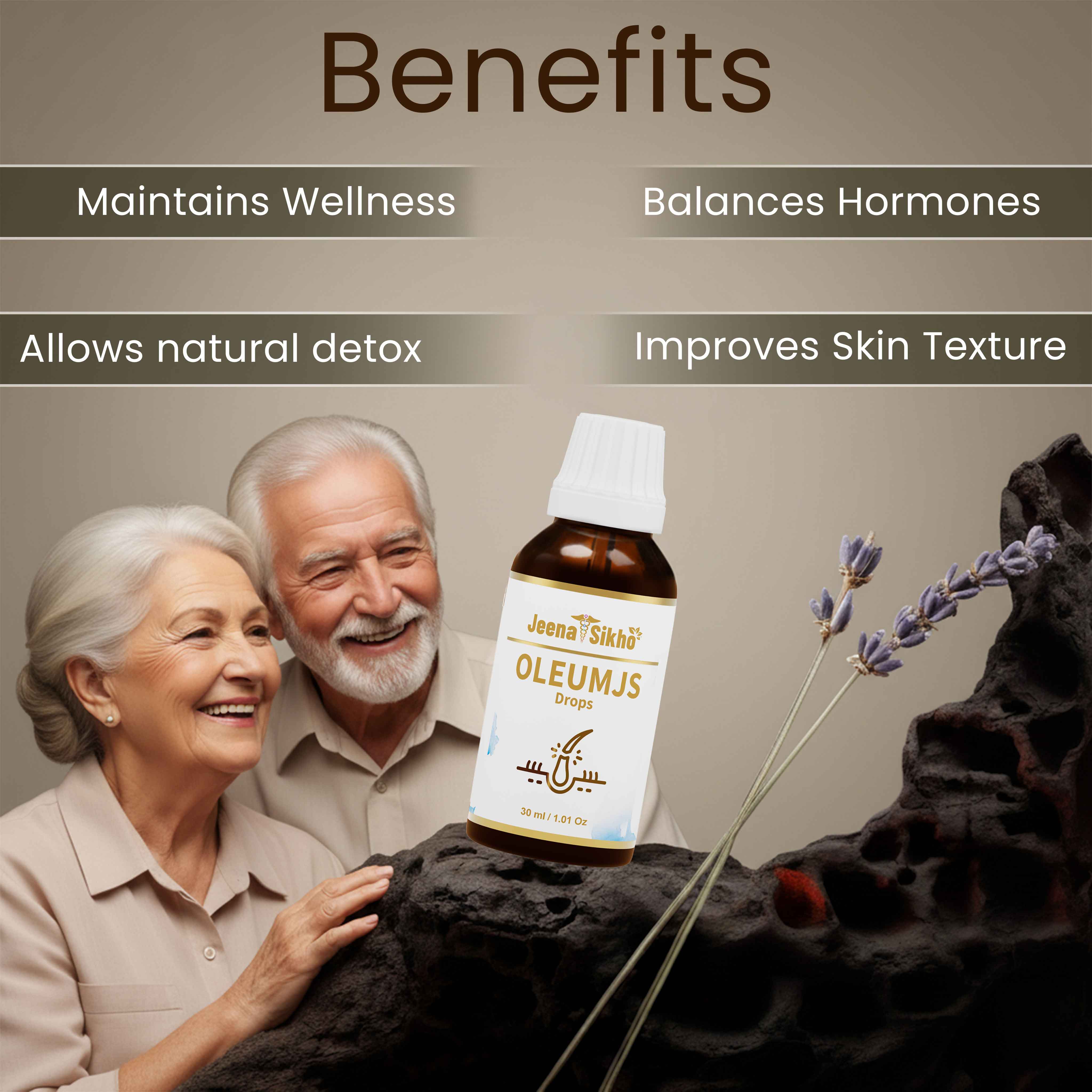OleumJS Drops | For Unwanted Facial Hair & Hormonal Balance in Women - Image 3