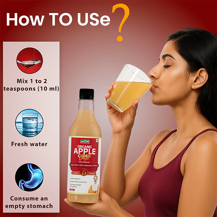 Organic Apple Cider Vinegar | Raw & Unfiltered ACV for Detox, Weight Management, Digestion & Immunity - Image 5