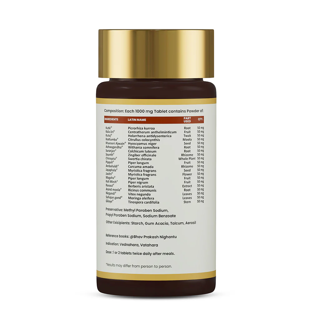 Pain Nil Tablets | Ayurvedic Support for Joint Pain, Muscle Aches & Stiffness - Image 8