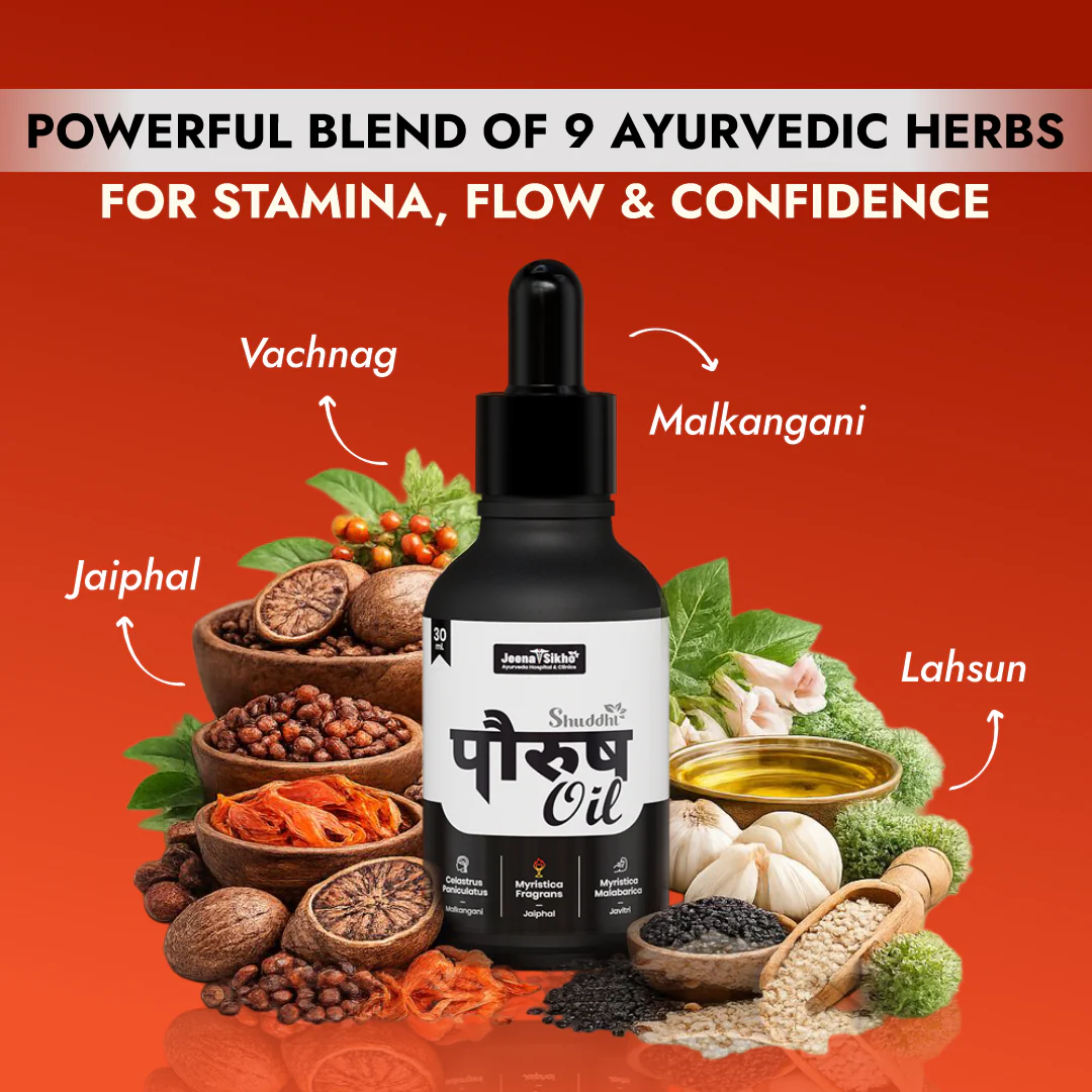 Paurush Oil | Ayurvedic Men’s Stamina, Strength & Vitality - Image 3