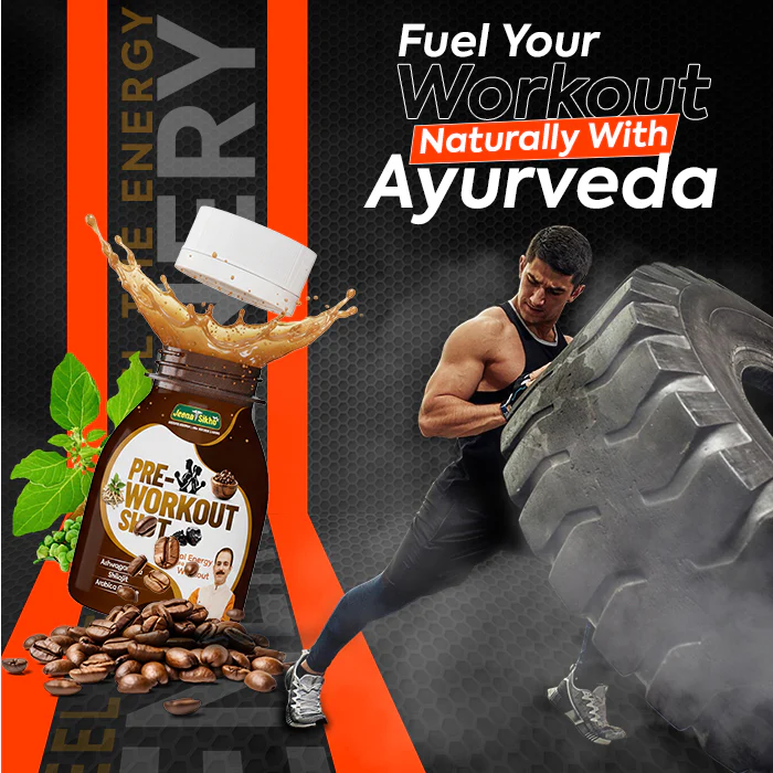 Pre-Workout Shot | Ayurvedic Energy & Stamina Support | 60 ml, Pack of 9 - Image 2