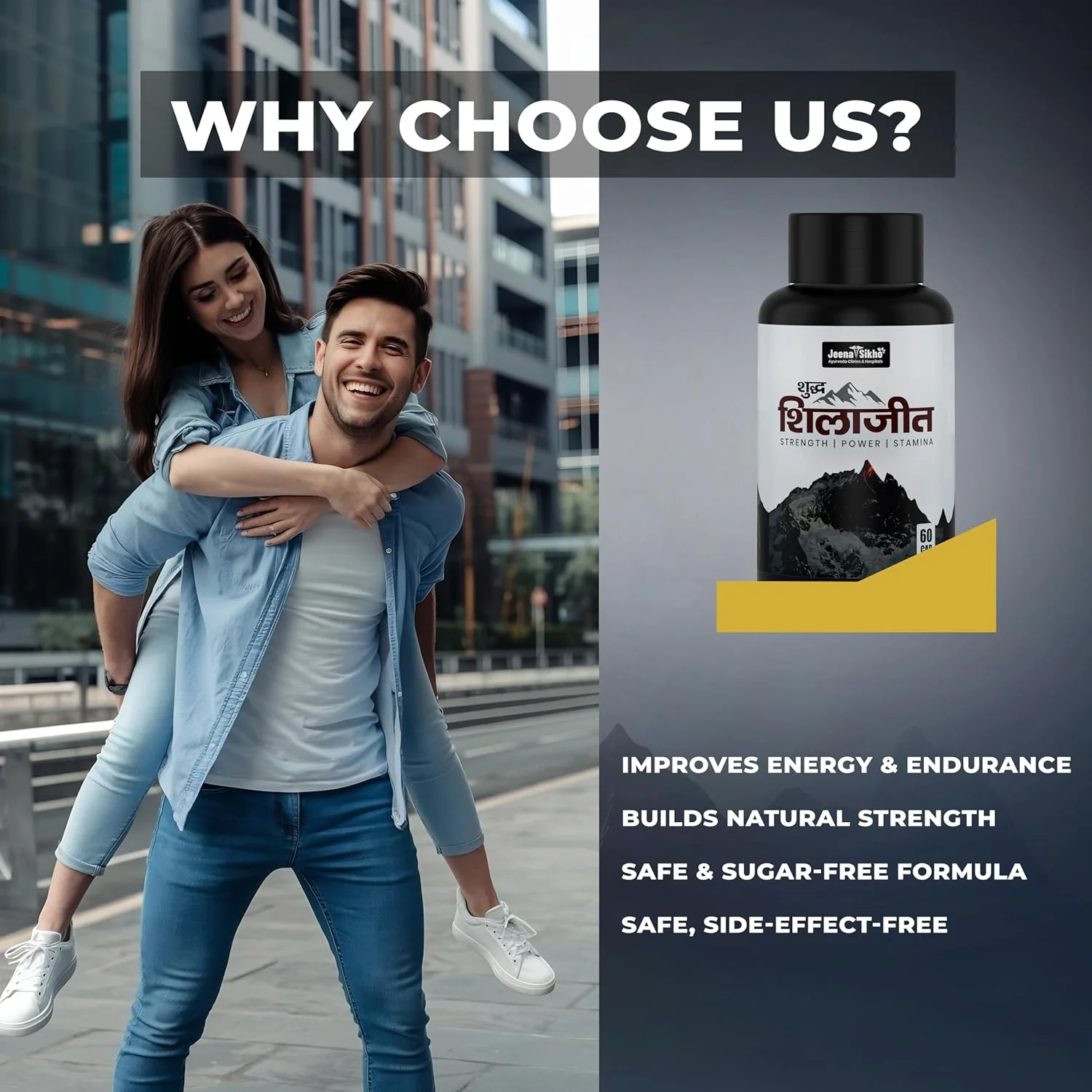 Pure Shilajit Capsules for Strength | Ayurvedic Power, Stamina Builder - Image 6