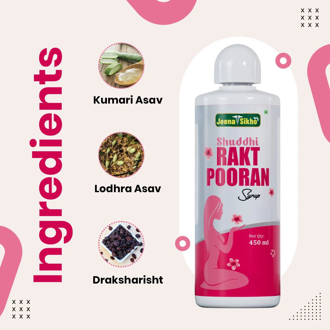 Rakt Pooran Syrup | Hormonal Balance, Better Digestion & Energy - Image 3
