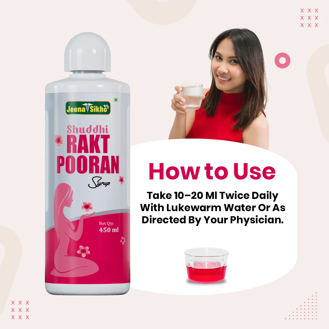Rakt Pooran Syrup | Hormonal Balance, Better Digestion & Energy - Image 4
