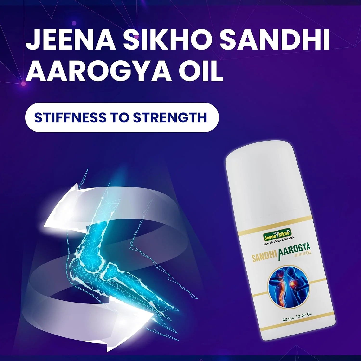 Sandhi Aarogya Oil | Ayurvedic Support for Joint Comfort & Muscle Relaxation - Image 3