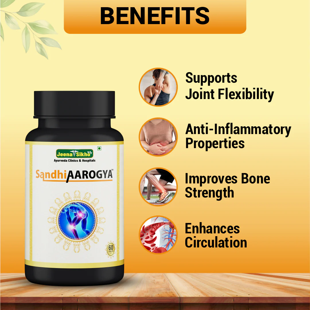 Sandhi Aarogya | Ayurvedic Joint Health & Bone Strength Tablets - Image 2