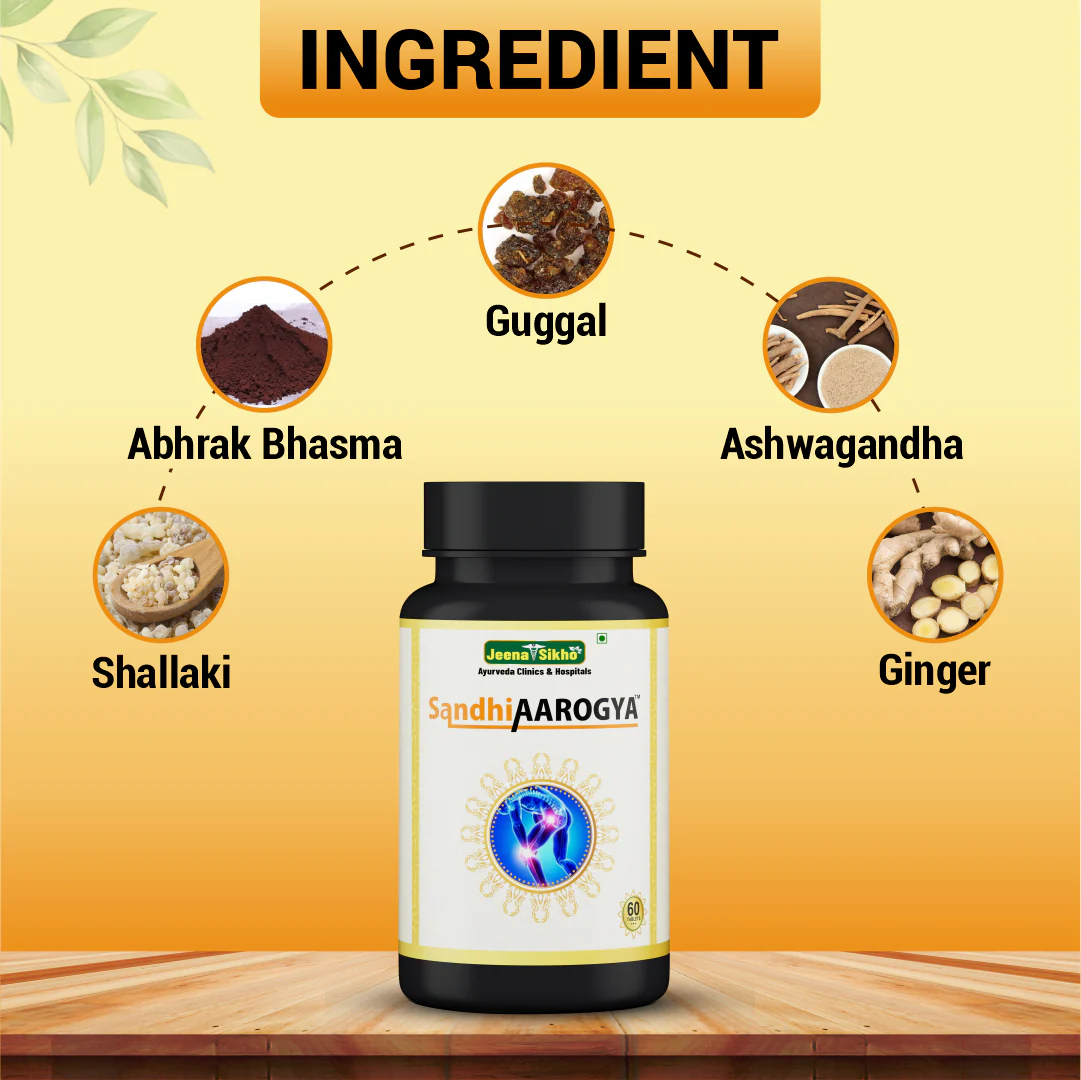 Sandhi Aarogya | Ayurvedic Joint Health & Bone Strength Tablets - Image 3