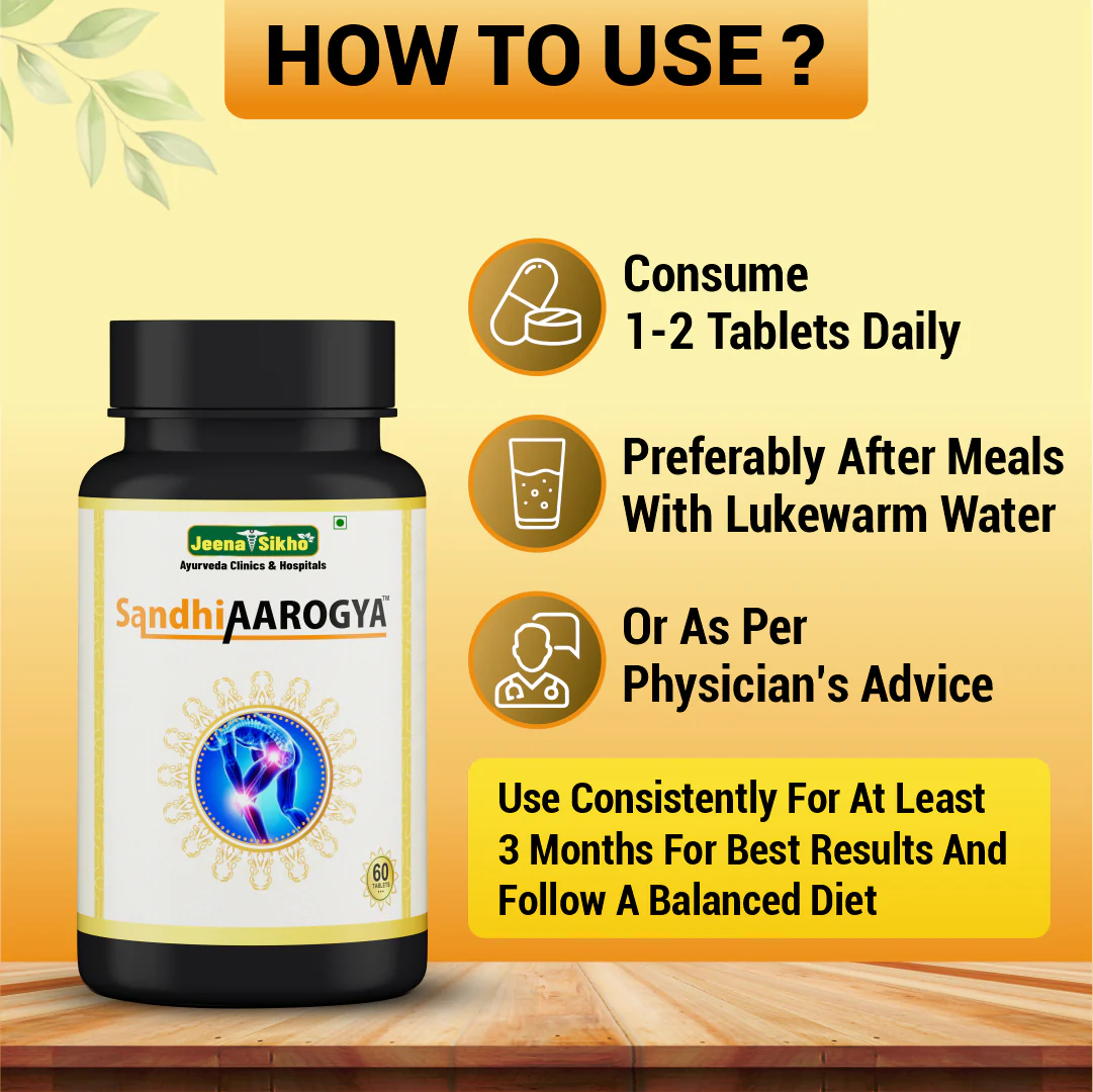 Sandhi Aarogya | Ayurvedic Joint Health & Bone Strength Tablets - Image 4