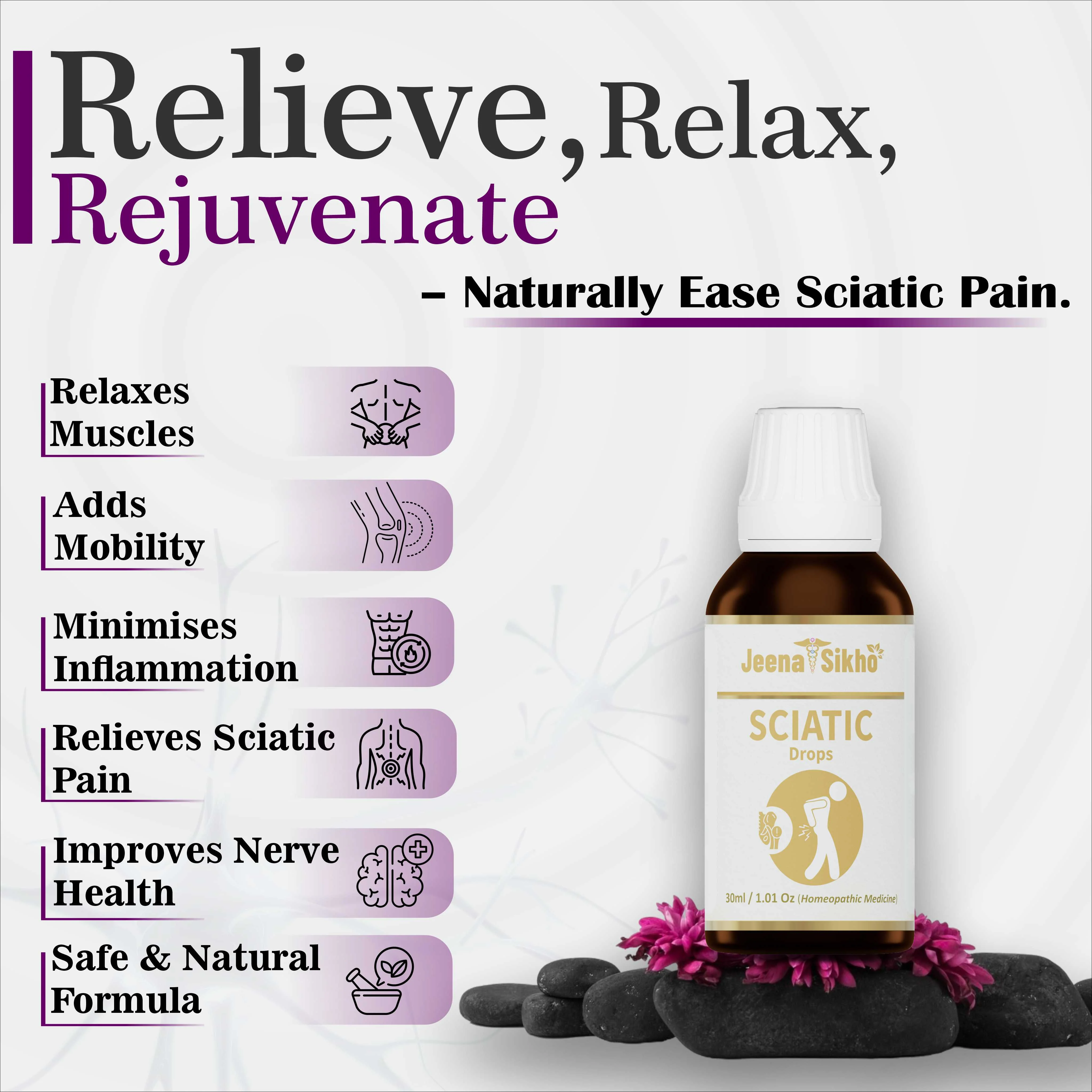Sciatic Drops | Ayurvedic Sciatic Nerve Comfort & Leg Mobility Support - Image 3