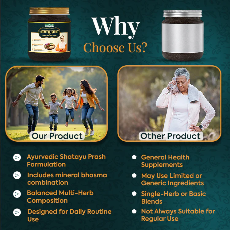 Shatayu Prash | Ayurvedic Chyawanprash for Strength, Stamina and Daily Wellness, For Kids & Adults, Made with Kesar & Salampanja - Image 6
