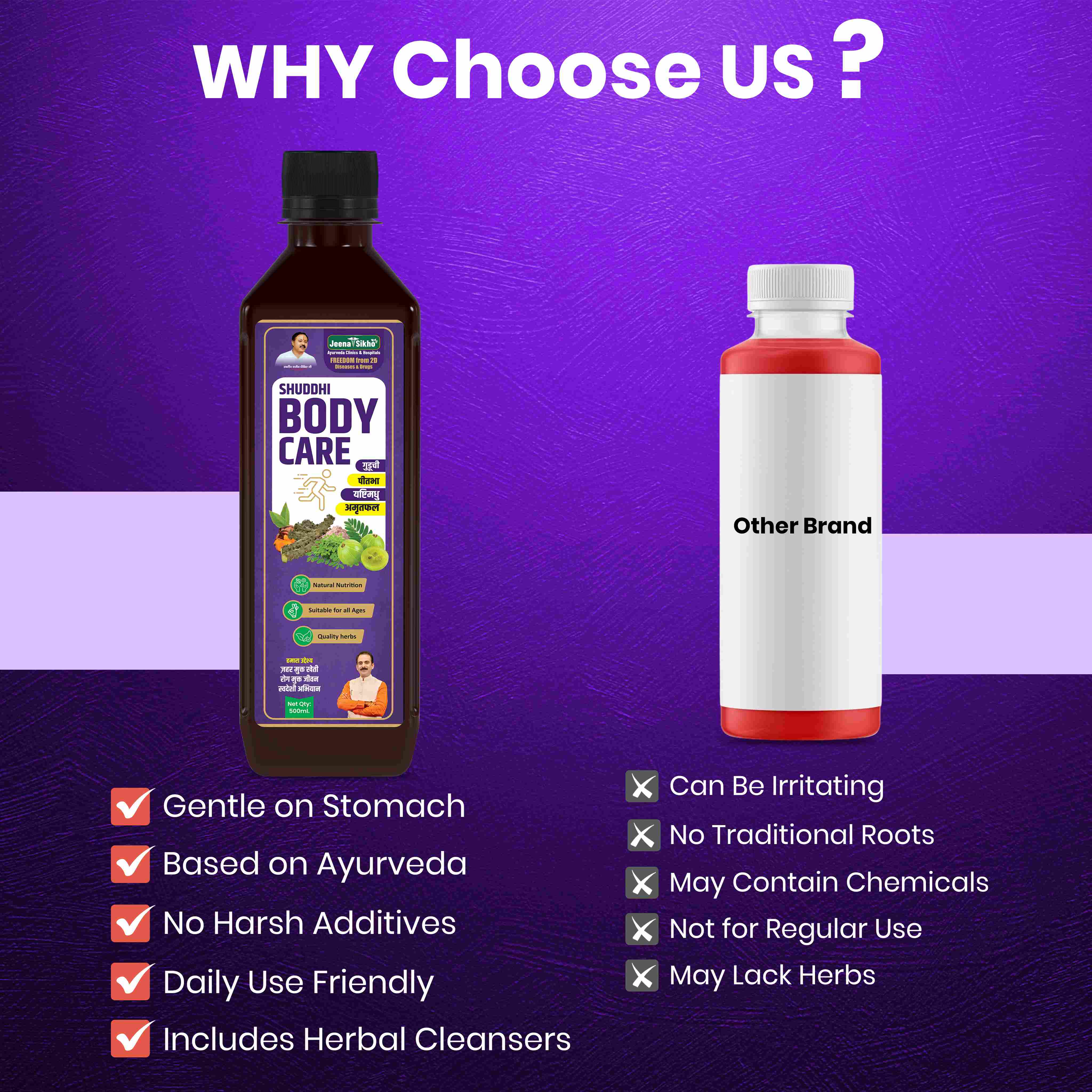 Shuddhi Body Care Juice | Ayurvedic Support for Body Detox, Immunity & Skin Wellness - Image 4