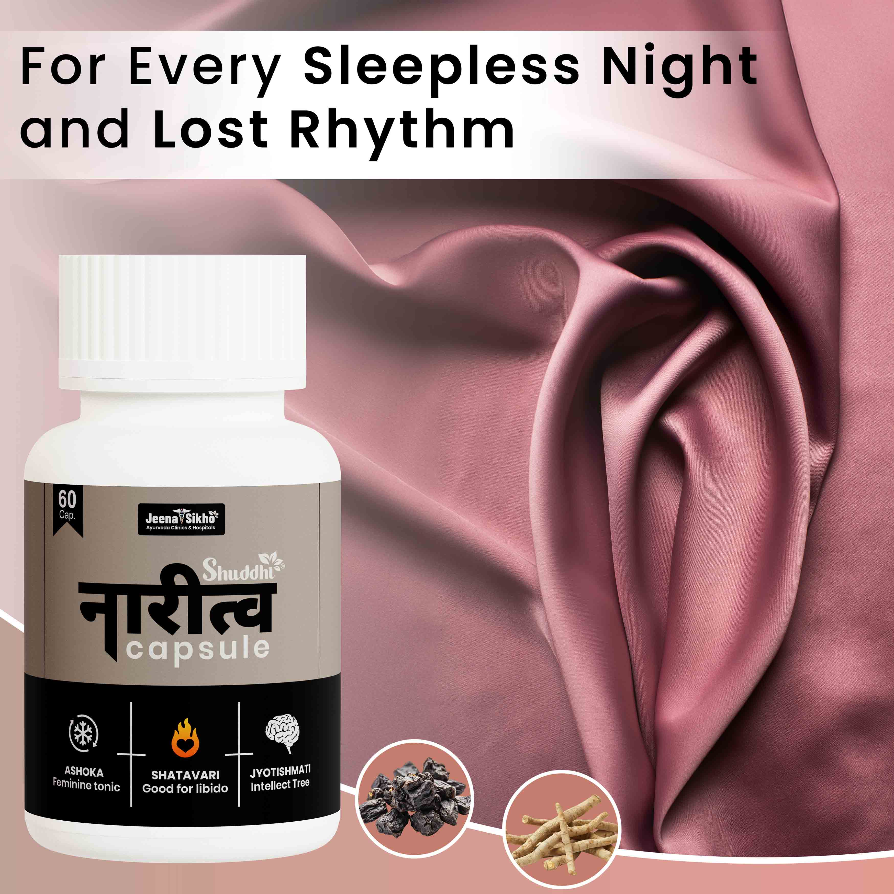 Shuddhi Naaritva | Women’s Hormonal Balance, Energy & Wellness Capsules - Image 3