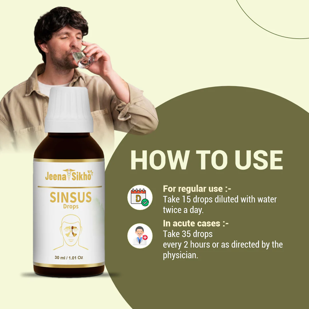 Sinsus Drops | For Sinus, Nasal Congestion & Breathing Comfort - Image 4