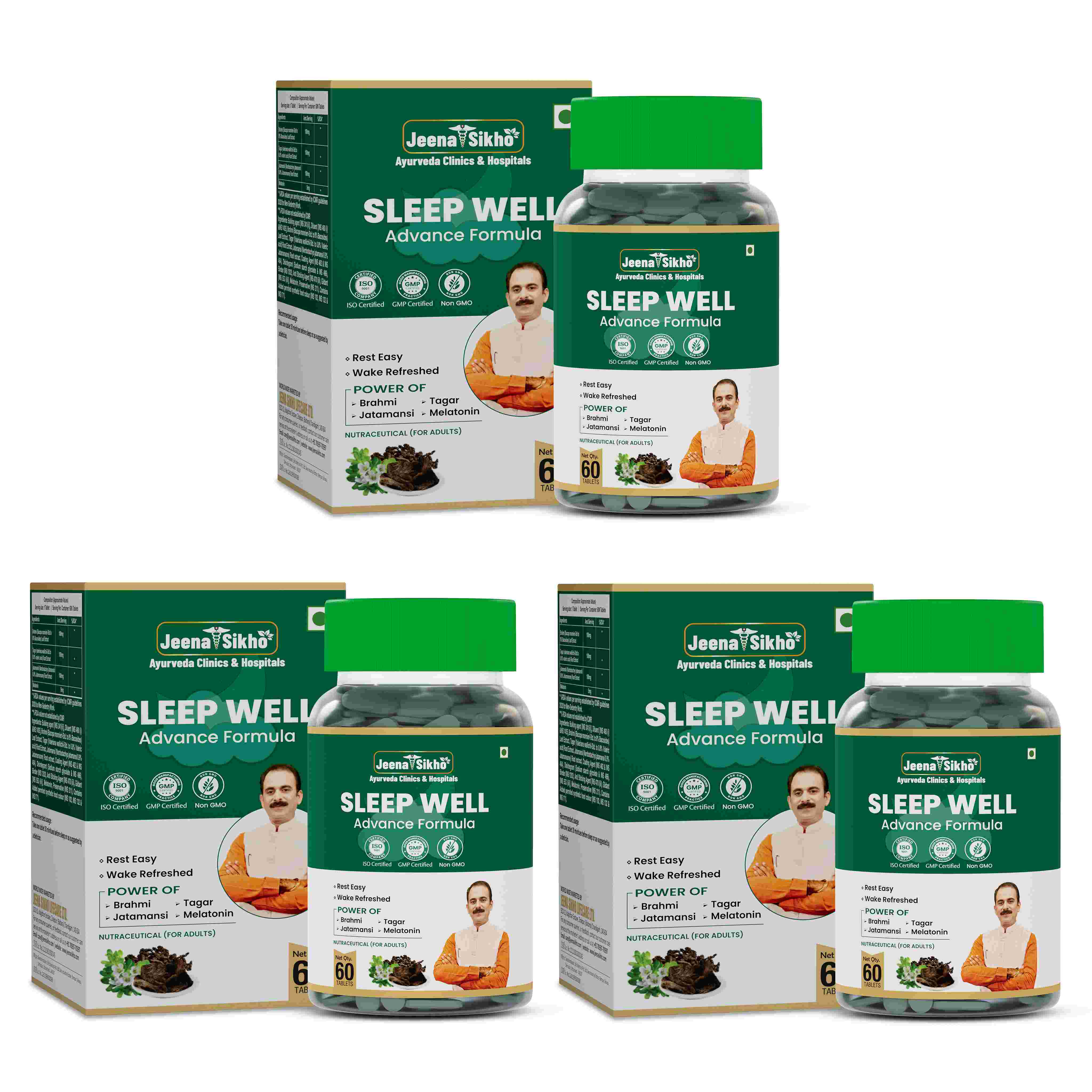 Sleep Well | Ayurvedic Herbal Tablets for Stress Support & Deep Sleep - Image 11