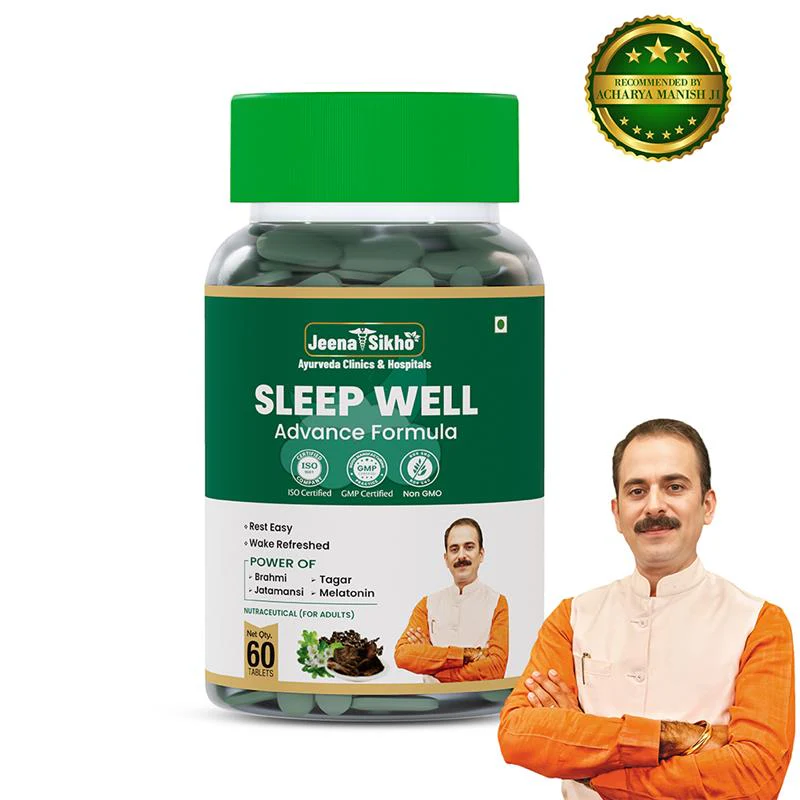 Sleep Well | Ayurvedic Herbal Tablets for Stress Support & Deep Sleep - Image 2