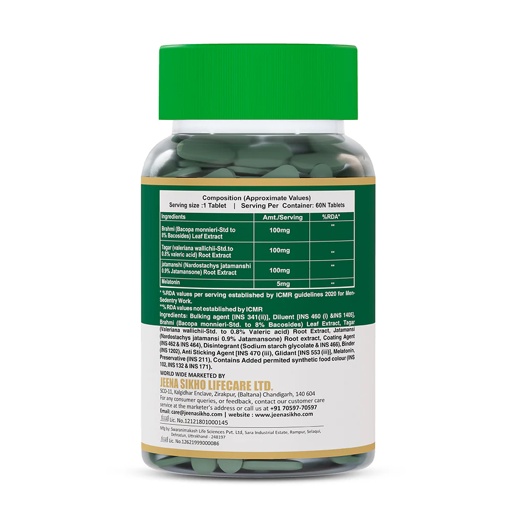 Sleep Well | Ayurvedic Herbal Tablets for Stress Support & Deep Sleep - Image 8