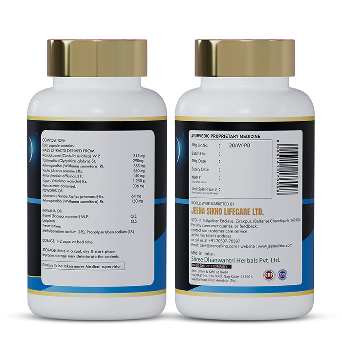 Somni Veda Calm Capsules | Herbal Relaxation & Sleep Support - Image 3
