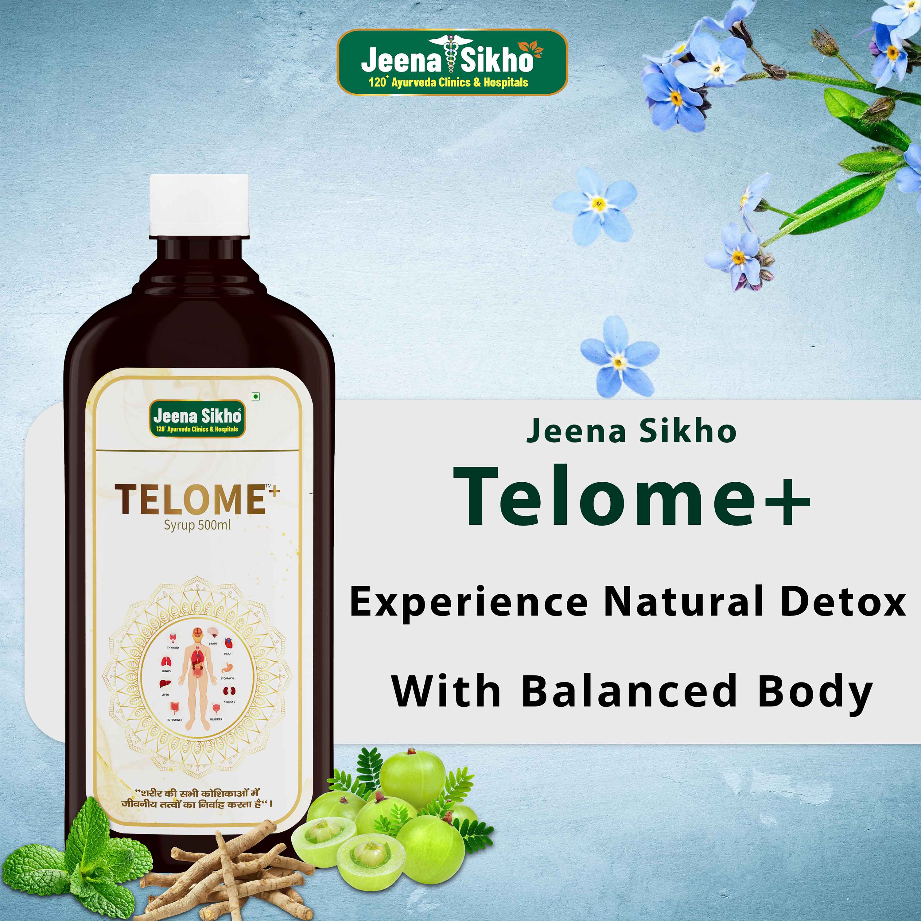 Telome+ Syrup | Ayurvedic Liver & Digestion Support | Immunity Booster - Image 3