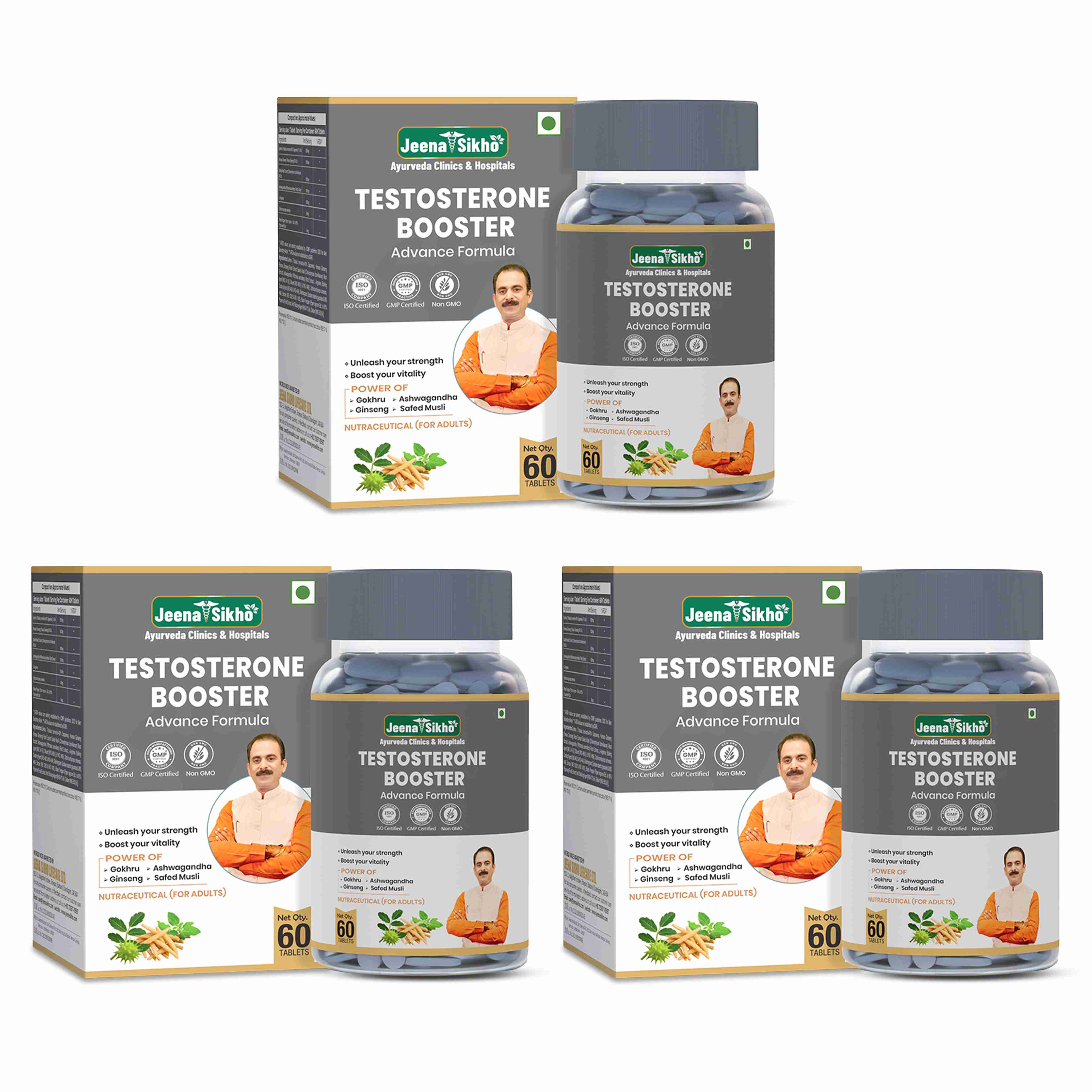 Natural Testo Booster for Men with Herbal Stamina & Vitality Support - Image 11
