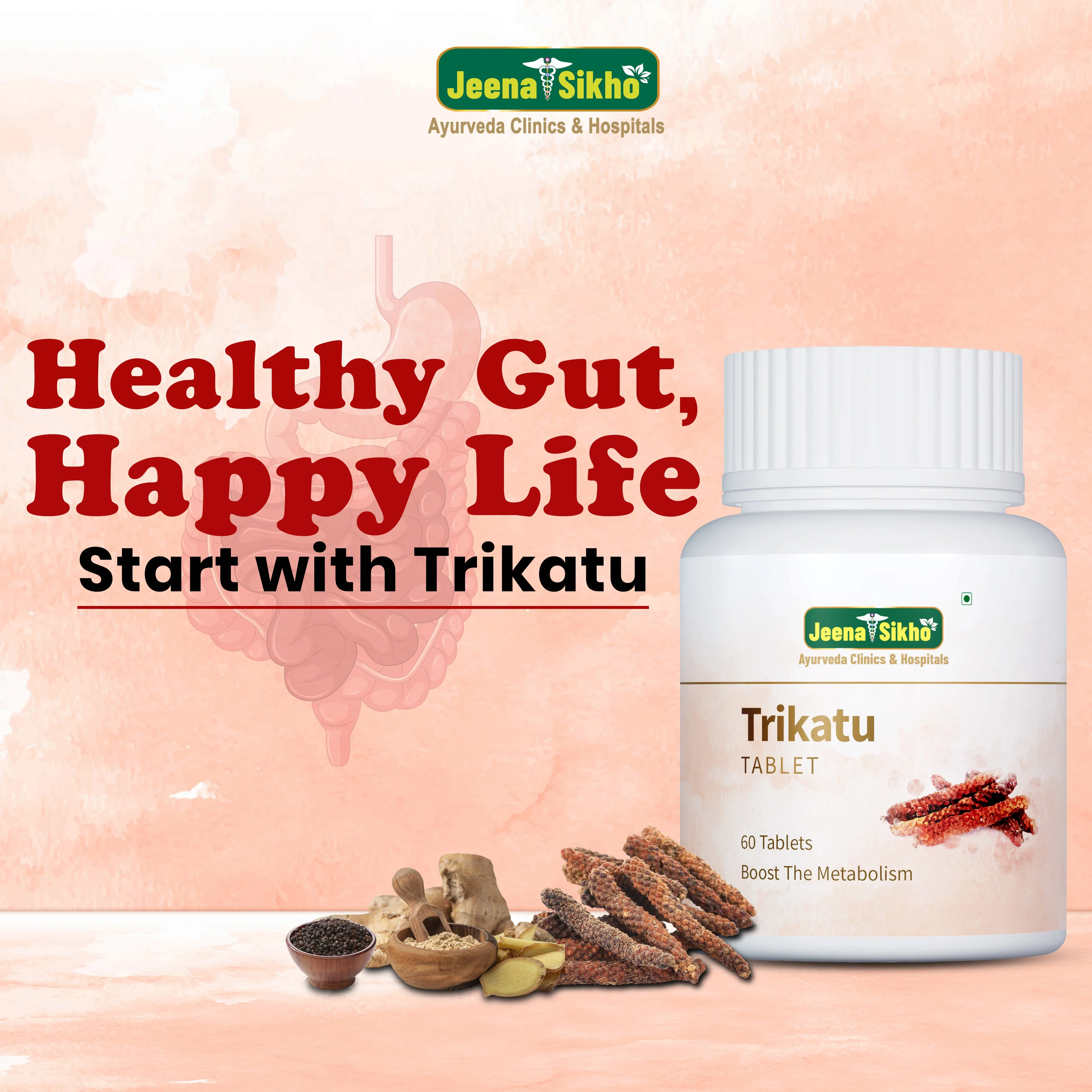 Trikatu Tablets | Digestive Wellness & Gut Health Booster - Image 3