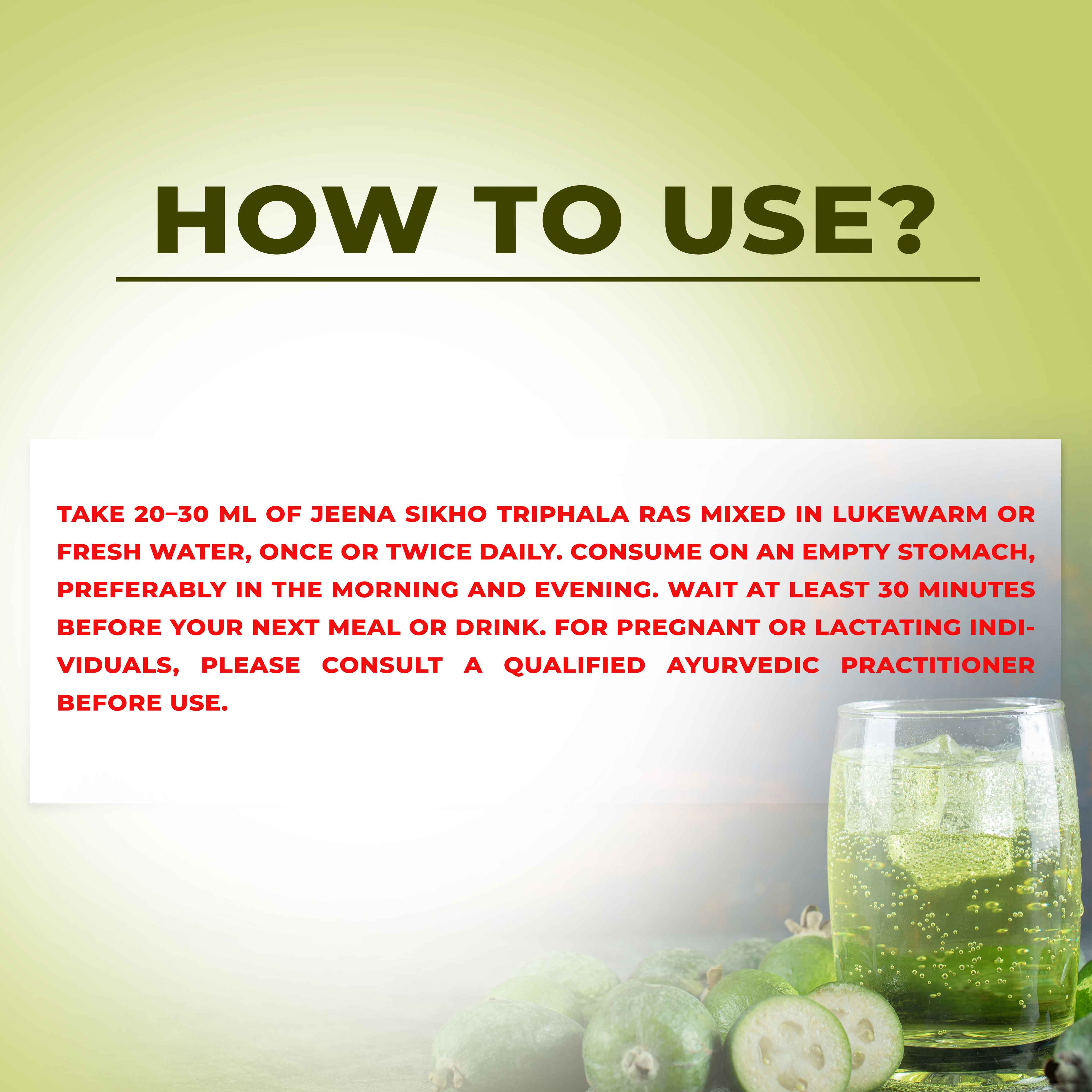 Triphala Ras Juice | Ayurvedic Digestive & Gut Support for Bowel Regularity & Detox - Image 6