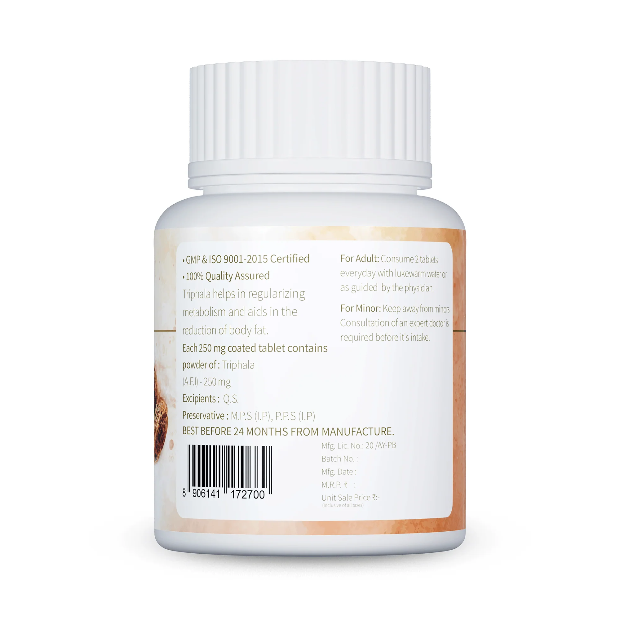 Triphala Tablets | Ayurvedic Digestive Cleanse, Detox, Bowel Regularity & Immunity Support - Image 3