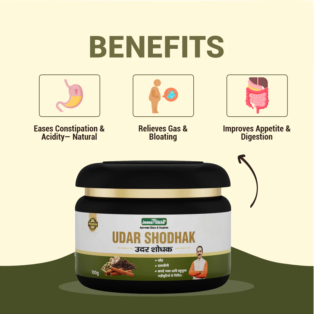 Udar Shodhak Powder | Ayurvedic Stomach, Digestion & Acidity Care - Image 2