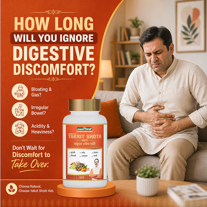 Yakrit Shoth Vati Tablets | Ayurvedic Liver Care & Digestive Support - Image 3